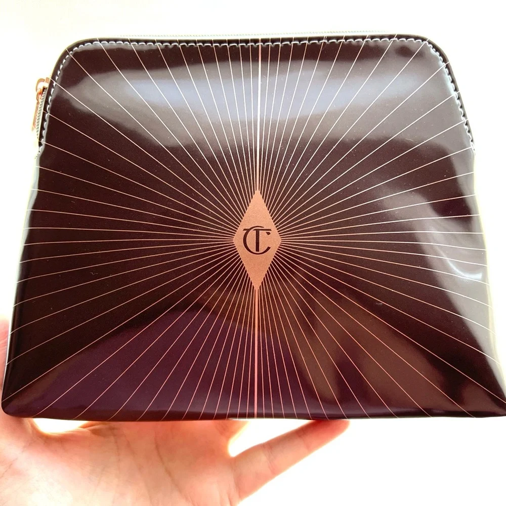 NEW Charlotte Tilbury “Darling, Get Your Glow On!” Cosmetic Bag